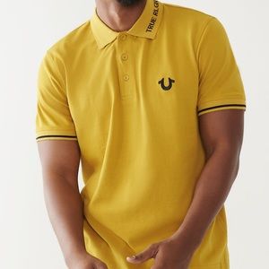 True religion collared shirt